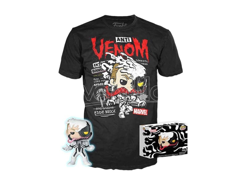 FUNKO ACTION FIGURES FUNKO POP & TEE MARVEL: ANTI VENOM M